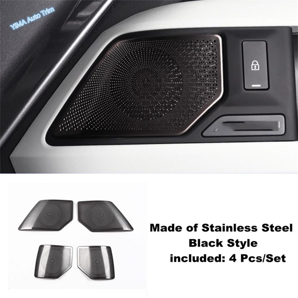 For Land Rover Defender 110 2024 2025 Car Inner Door Horn Speaker Protector Frame Cover Trim Accessories