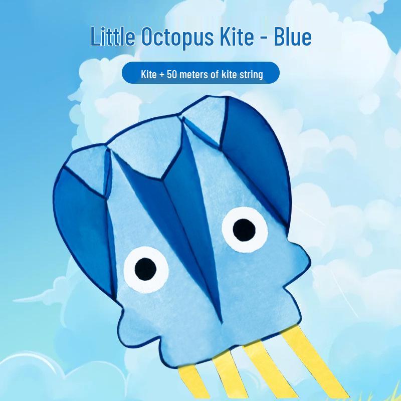 

2026 Soft Octopus Kite: Easy-Fly, Frameless Children s Toy for Light Breeze, Compact & Portable
