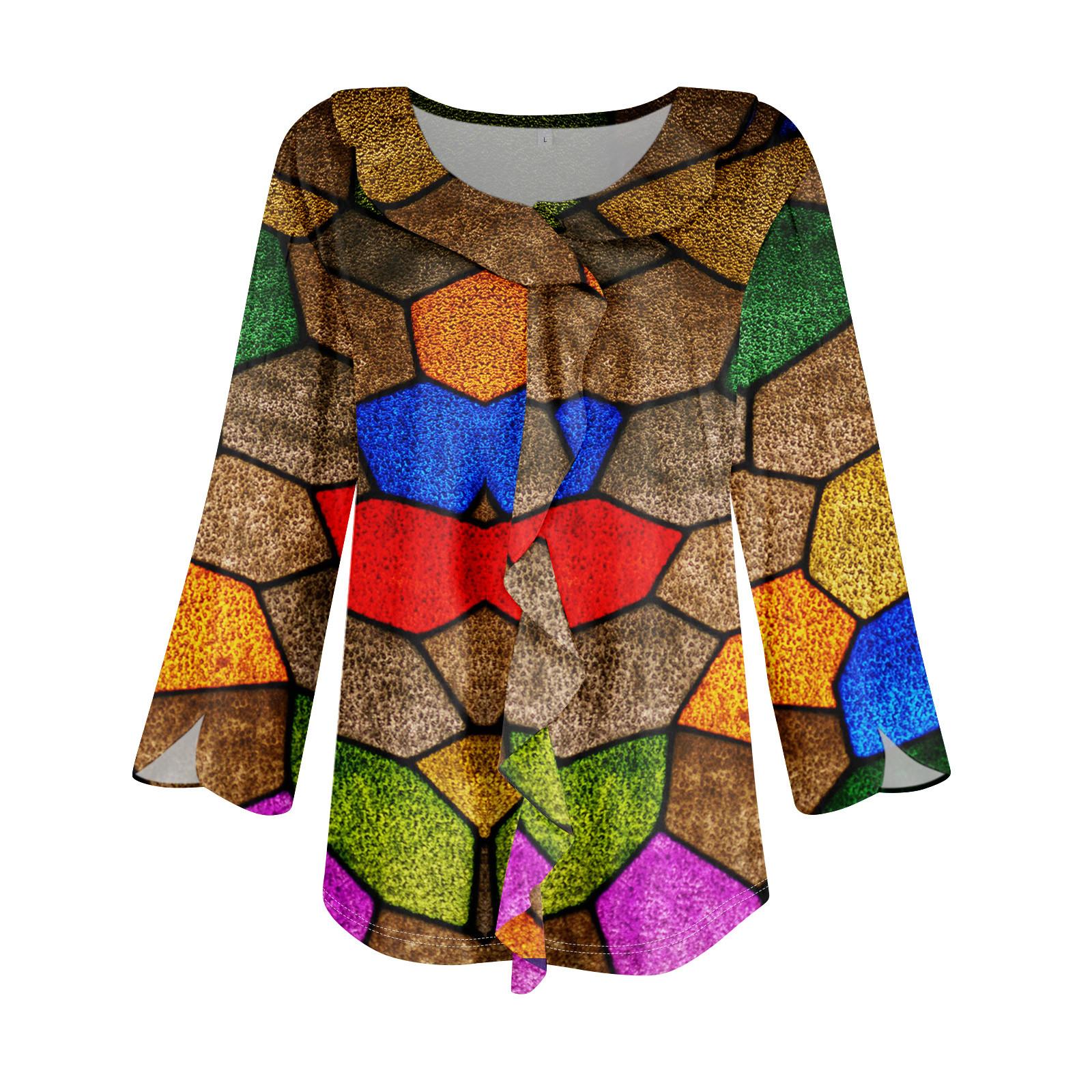 Рубашки с рукавом 3/4 для женщин — фото 4