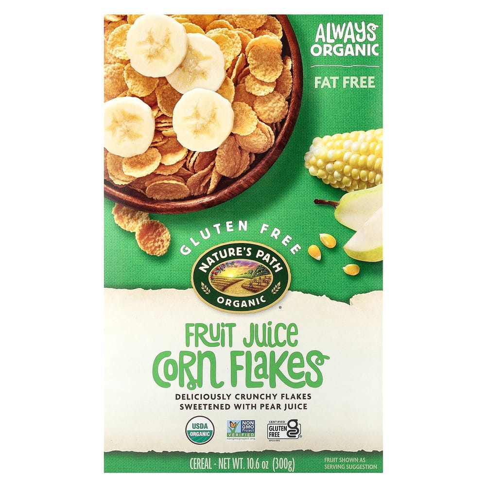 Natures Path Fruit Juice Corn Flakes 300g (10.6oz)