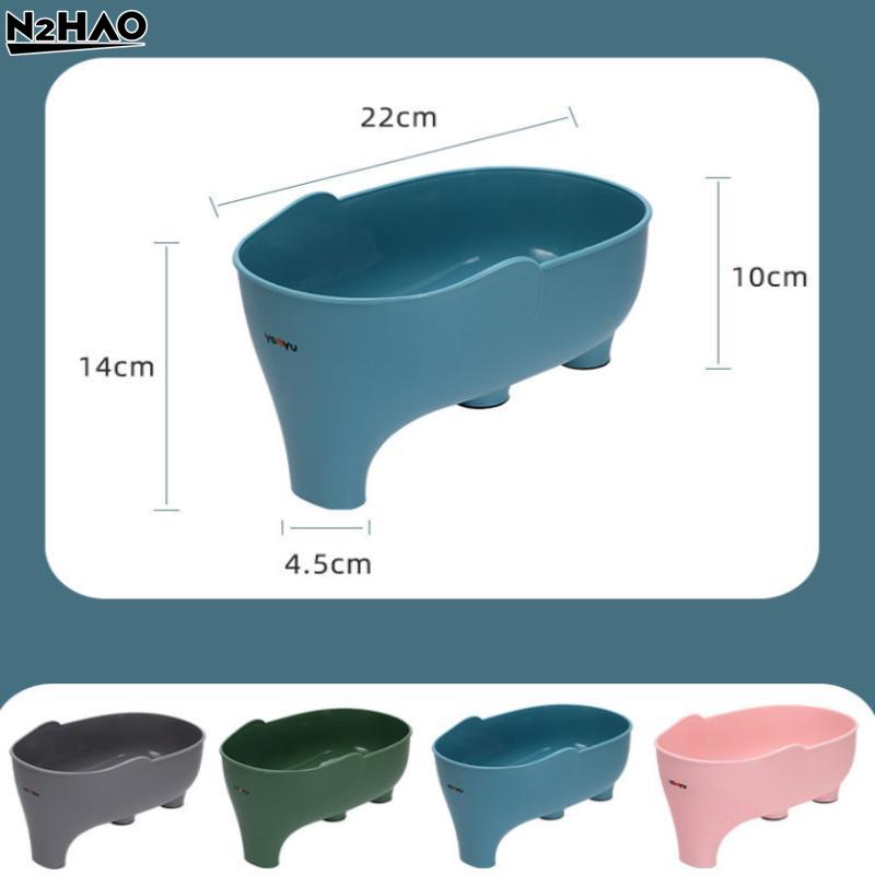 1PC Kitchen Sink Filter Drainage Filter Basket Dry Wet Separation Garbage Filter Elephant Shaped Hanging Vegetable WashingBasket