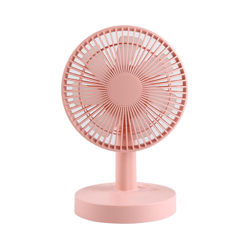 

Portable USB Charging Oscillating Fan with Three Speeds - Ideal for Student Dorms, Adjustable Height, Compact Design 12.5×15×29CM