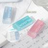 1/36pcs Lovely Transparent Eraser For Kids Ins Simplicity Solid Color Eraser Pencil Eraser Back To School Cute Student Supplies