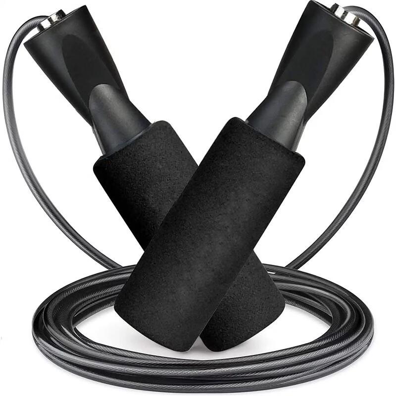 TLXT Fitness Jump Rope with Bearing and Foam Handles