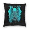Cthulhu Monster Creature Square Pillowcase Polyester Linen Velvet Creative Decorative Pillow Case Sofa Seater Cushion Cover 18"