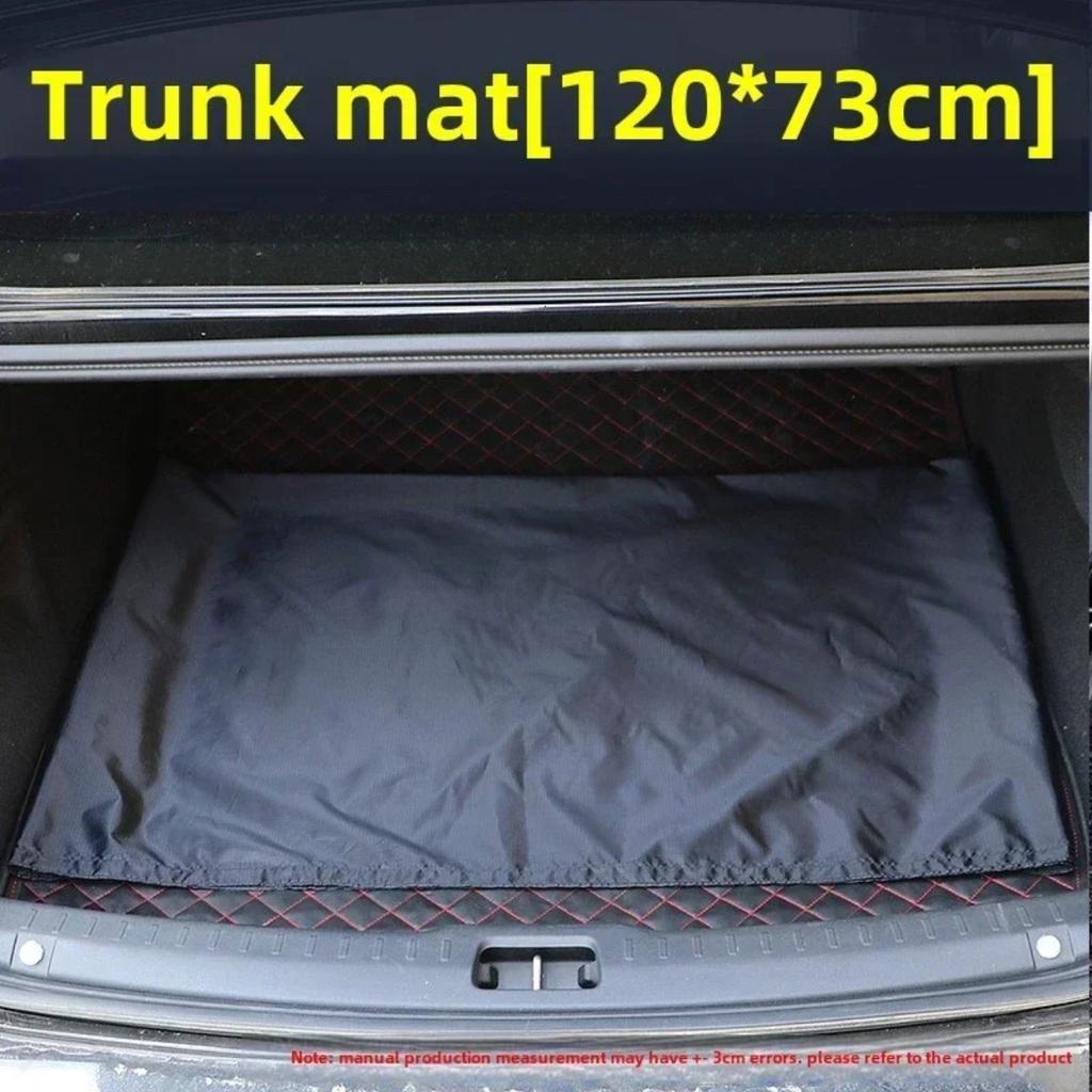 Car Seat Cover for Front Rear Seats Waterproof Antifouling Dust Covers for Steering Wheel Trunk Mat