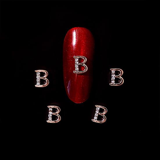 Alfabete de manichiură elegantă Decorative de lux care nu căde