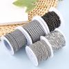Multi-style Stainless Steel Chain with Crystal Zirconia for Handmade DIY Jewelry, Non-fading Bracelet and Necklace Accessory