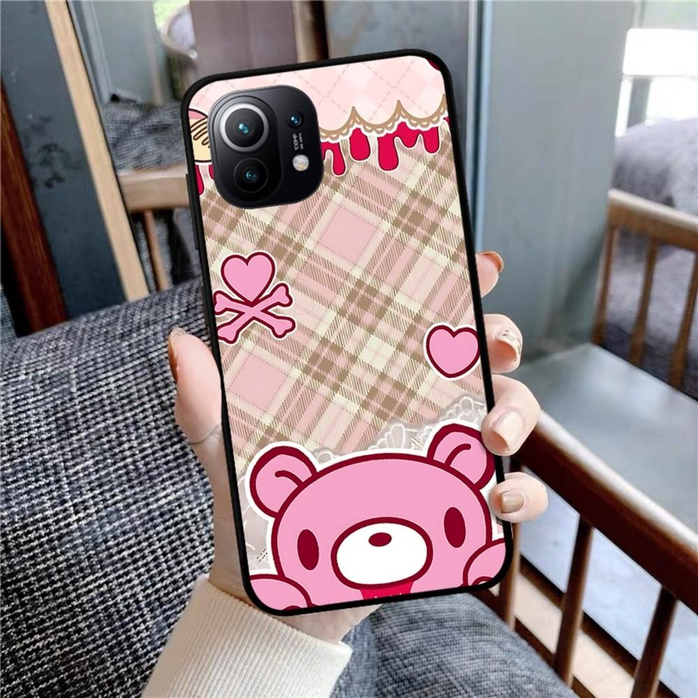 Cartoon G-gloomy Bear Phone Case For Xiaomi Mi 5X 8 9 10 11 12 Lite Pro 10T PocoX3pro PocoM3 Note 10 Pro Lite