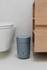 Umbra Trash Can Touchcan Slate Blue Swing with Lid Round Pail Trash Can Dust Box 6L [Official]