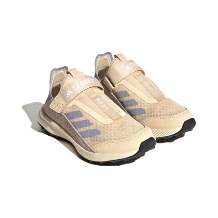 Adidas VOYAGER 21 Cushioning Abrasion Resistant Breathable Low top Outdoor Shoes Purple Kids' HP6196