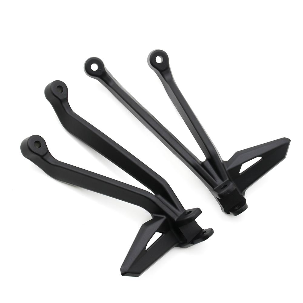 

Footrests Foot Rest Bracket For Street Triple 765RS 765 R RS 765R Moto2 2020-2025 Motorcycle Rear Passenger Footpegs Kit