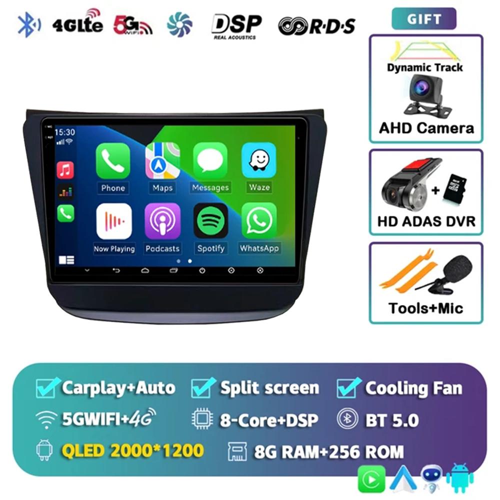 9 inches Android 14 Carplay Auto 4G+WiFi DSP For Suzuki WAGON R 2019+ Car Radio Multimedia Video Player GPS Head Unit Stereo BT