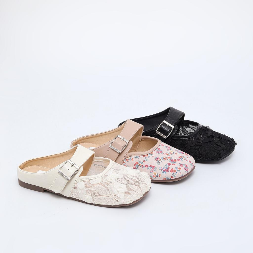 Lazy wind summer new muller slippers women's empty bag head lazy shoes women's 2025 breathable casual women's shoes soft sole