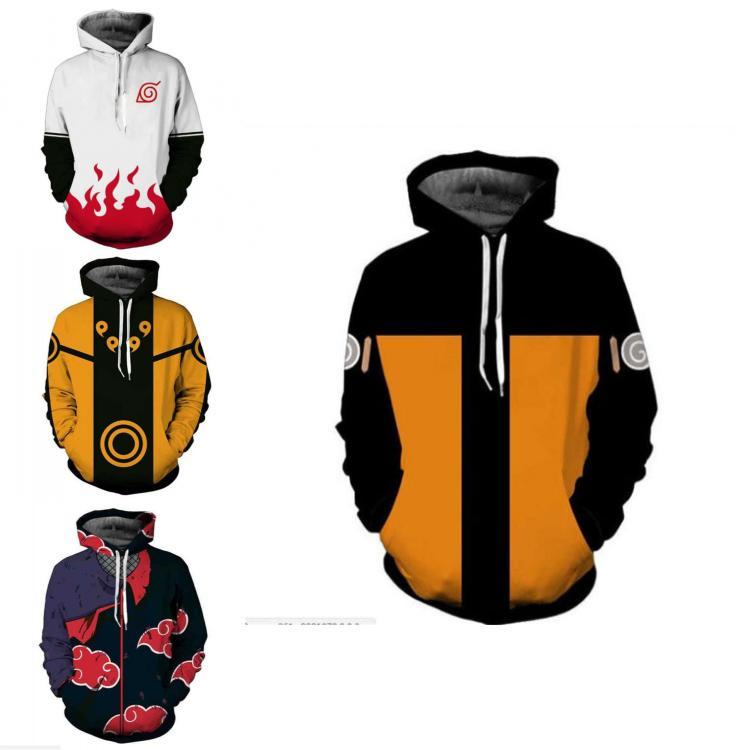 Hokage Ninjia Anime Hoodie Casual Long Sleeve Pullovers For Stylish Comfort Uk