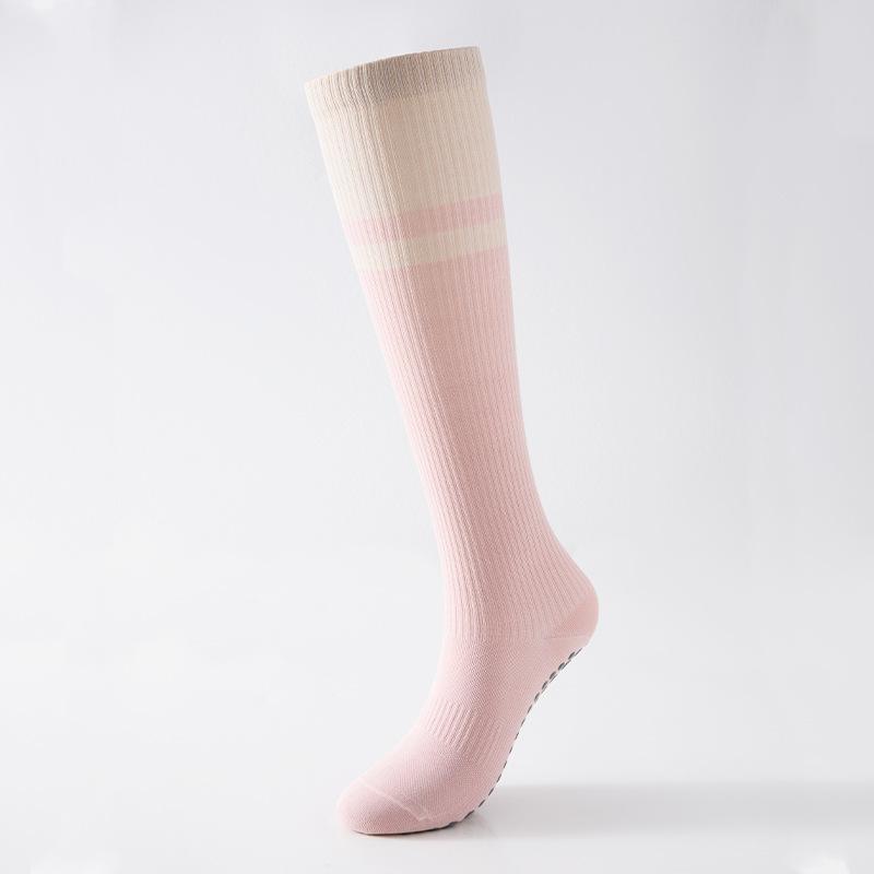 Pressure Calf Exercise Socks - Suitable for Children, for Running, Fitness, Yoga. Anti-slip Long Tube. Muscle Energy Compression. Slimming Leg Socks.