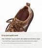 2025 Women's Genuine Leather Sporty Flats: Versatile Low-Top Trainers for Casual, Four-Season Wear
