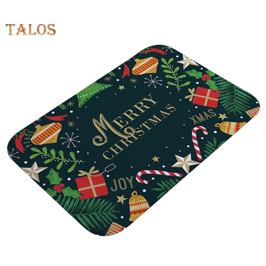 TL Anti-slip Christmas Doormat Bathroom Kitchen Floor Mat Carpet Cushion
