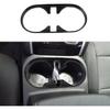 Korlot Carbon Fiber Center Console Cup Holder Trim Cover Accessories for 2023-2026 Chevrolet Colorado/GMC Canyon