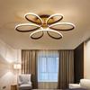 Modern LED Ceiling Lights June Grass Lighting Living Room Corridor Balcony Villa Bedroom Indoor Decor Black White Lamps Lustre