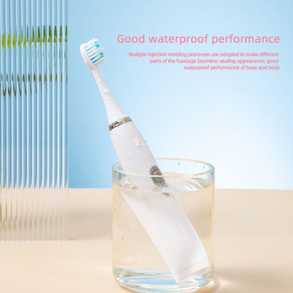 Soft Bristle Sonic Electric Toothbrush Effective Oral Care Whitening Toothbrush  Family Set