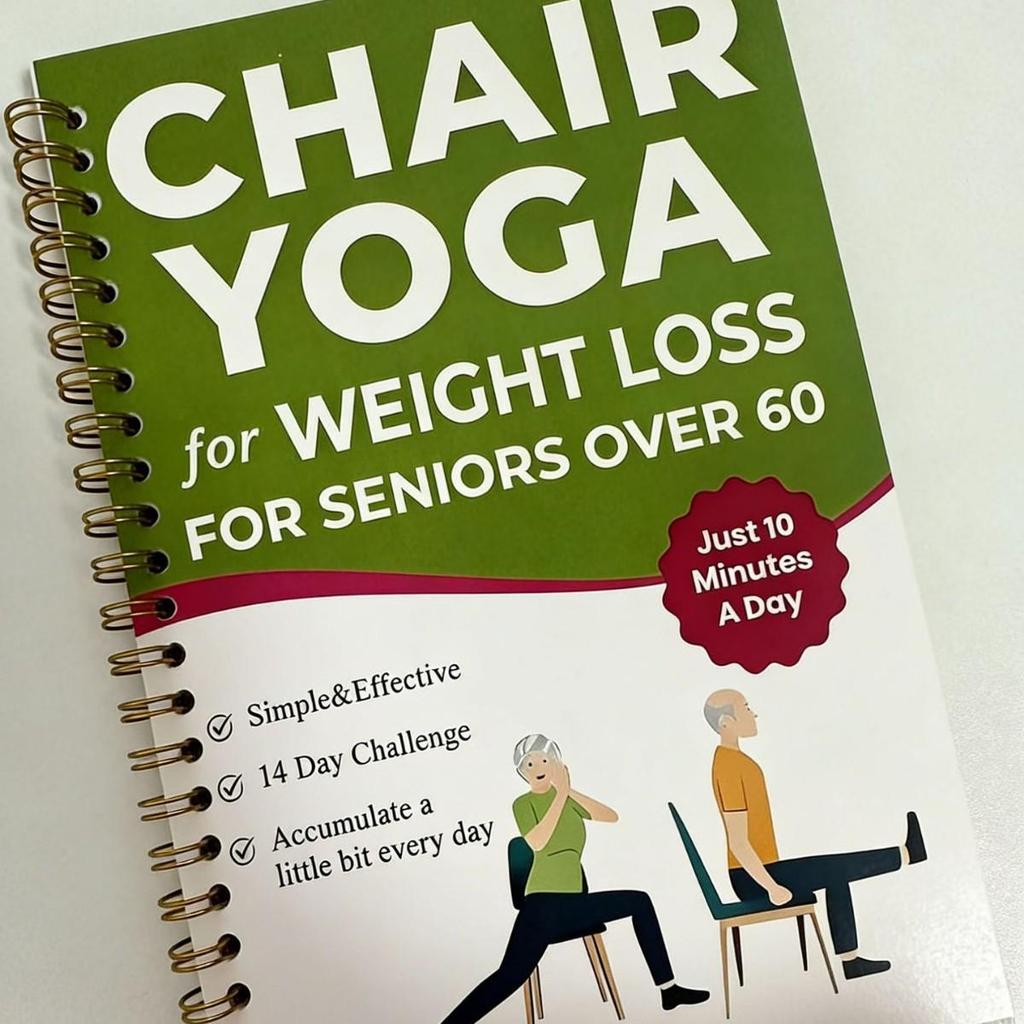 Stoelyoga voor Gewichtsverlies: Gidsnotitieboek voor senioren