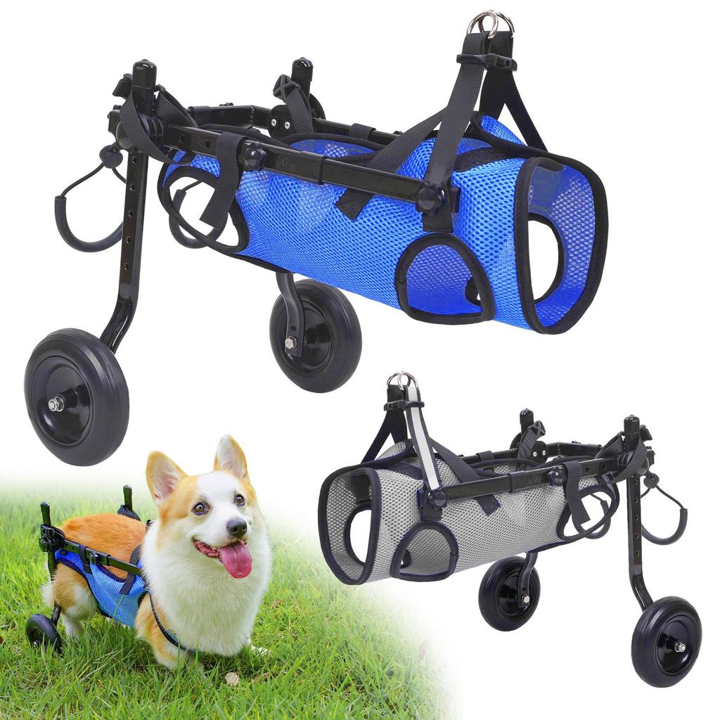 Corgi Mobility Aid: Cross-Border Pet Wheelchair for Disabled or Post-Op Rehabilitation