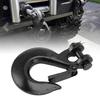 3Celsius8 Inch   Chain Hook 18000lb Load Capacity Alloy Steel Zinc Clevis Slip Hook with     for Trailer Truck Agricultural Equipment