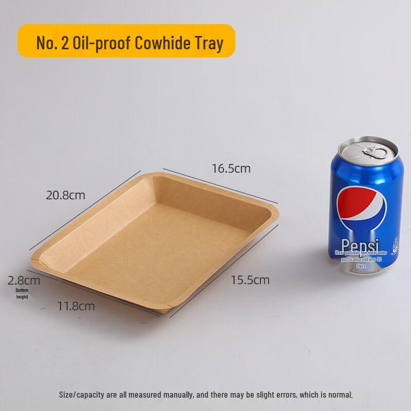 Disposable Kraft Paper Tray