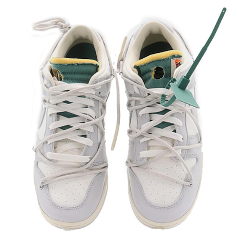 Nike Dunk Low Off White Lot 42 Of 50 Skate Shoes Sneakers DM1602-117