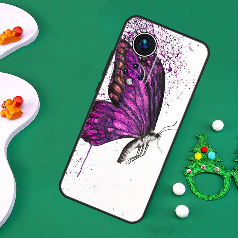 Luxury Butterfly Case For Honor 200 Pro X9c X9b X9a X8a X8b X7a X6a X8 X9 50 70 90 Magic 5 6 7 Lite Cover