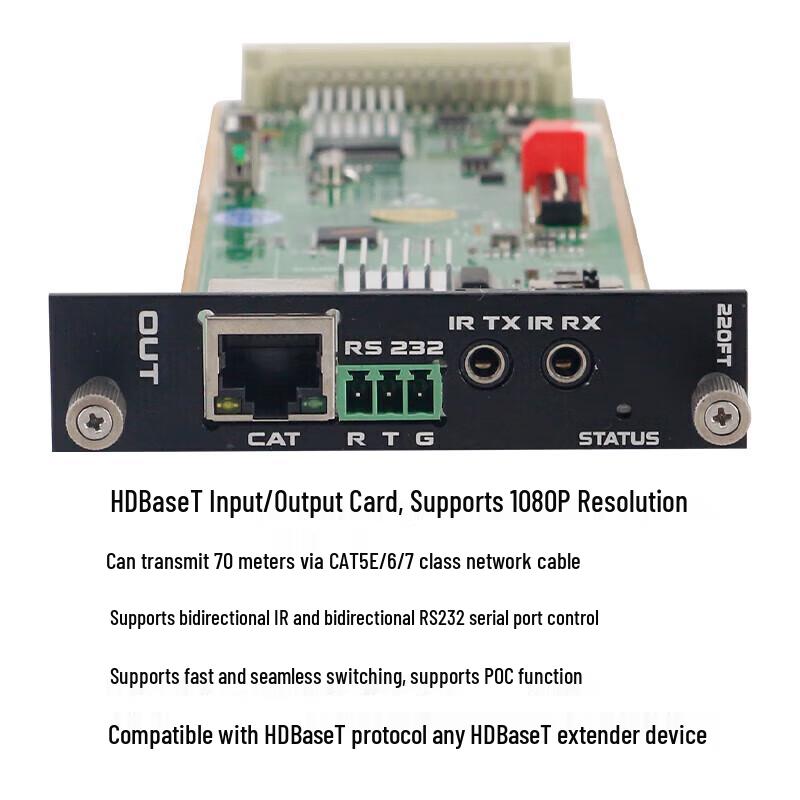 

MT-viki HDBaseT Output Card for Hybrid Matrix Switcher