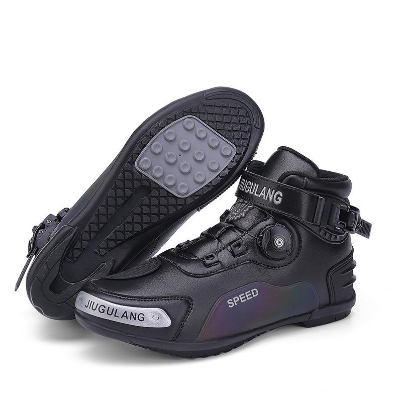 

New motorcycle riding shoes men s and women s cycling equipment cycling boots racing shoes four seasons off-road motorcycle shoes 46