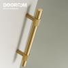 Dooroom Brass Furniture Handles Modern Knurling Black Gold Pulls Wardrobe Dresser Cupboard Cabinet Drawer Shoe Box Knobs