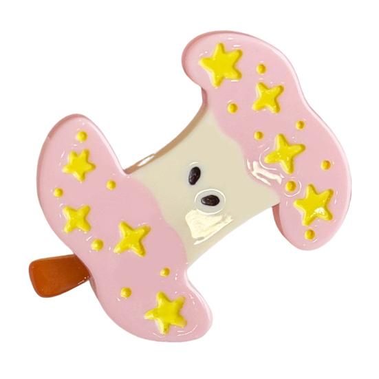 

Hairpin Cartoon Style Hair Clip with Stable Grip Durable Acetate Cute Hairpin for Girls Photography Accessories A