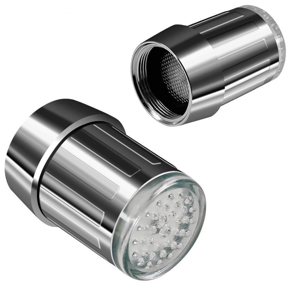 1PCS LED Light Faucet External Faucet External Thread