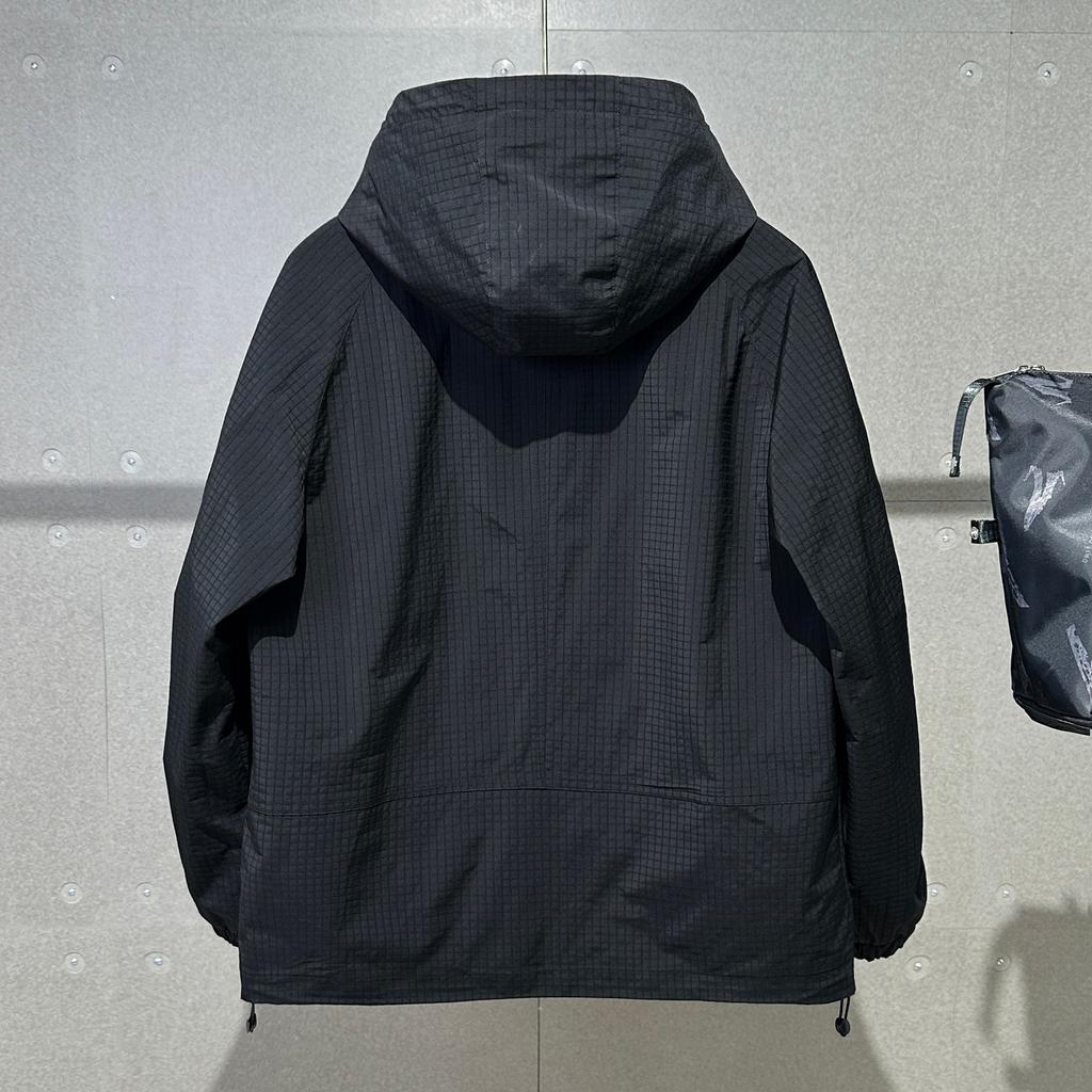 Plus Size 12XL Men's Jacket Windproof Hooded Windbreaker Spring Pocket Mountaineering Jacket Men