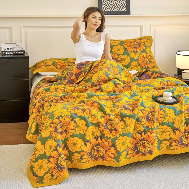 

Class A Antibacterial Cotton Mother & Baby Pillow and Towel - Soft, Skin-Friendly, 3-Layer Gauze 50*80cm Pillow Cover/Pair