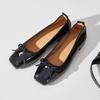 Bow Women Flats Shoes Sexy Square Toe Loafers Summer New Sandals Elegant 2025 Casual Woman Sneakers Party Brand Zapatos