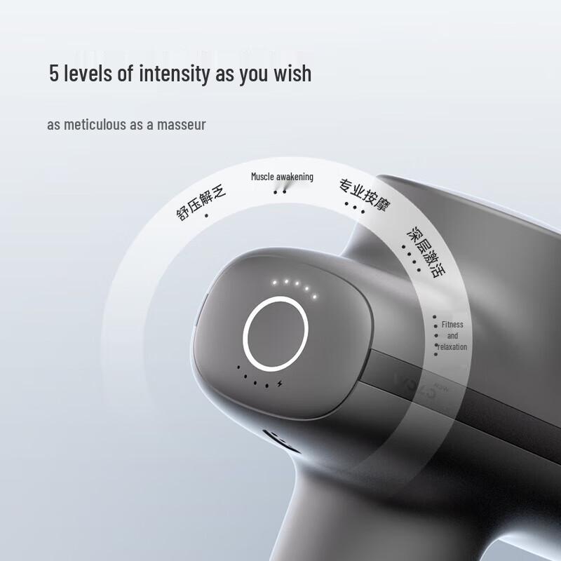 WOLONOW Pro Fascia Gun with 8 Massage Heads