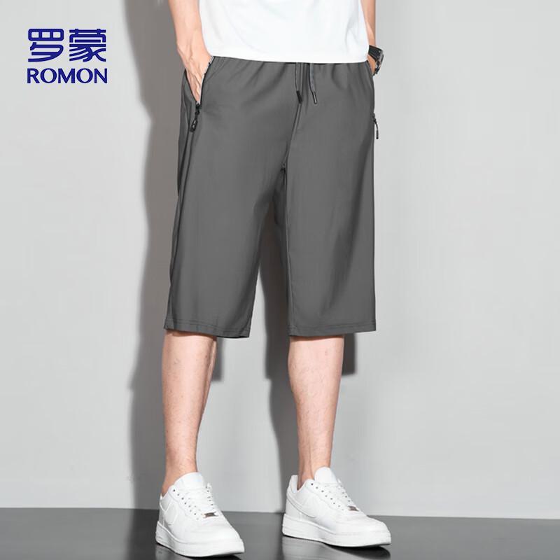 ROMON Men's Breathable 3/4 Length Sports & Beach Shorts ZH9877