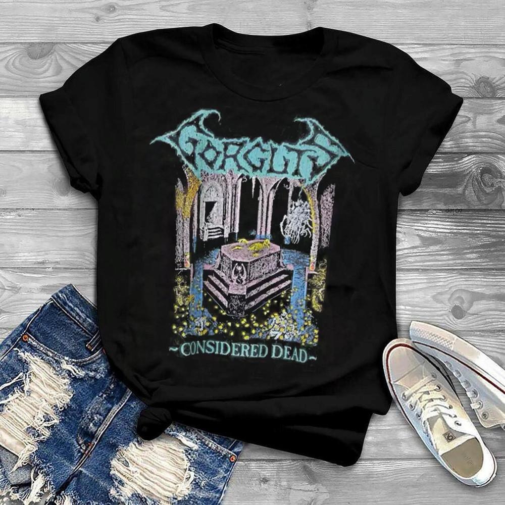 New Gorguts Considered Dead Graphic Black unisex S234XL shirt Unisex T-Shirt