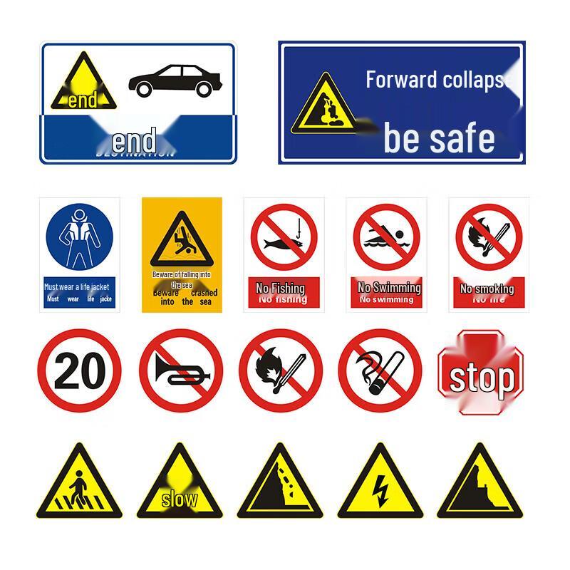 Road Construction Warning Sign Standard
