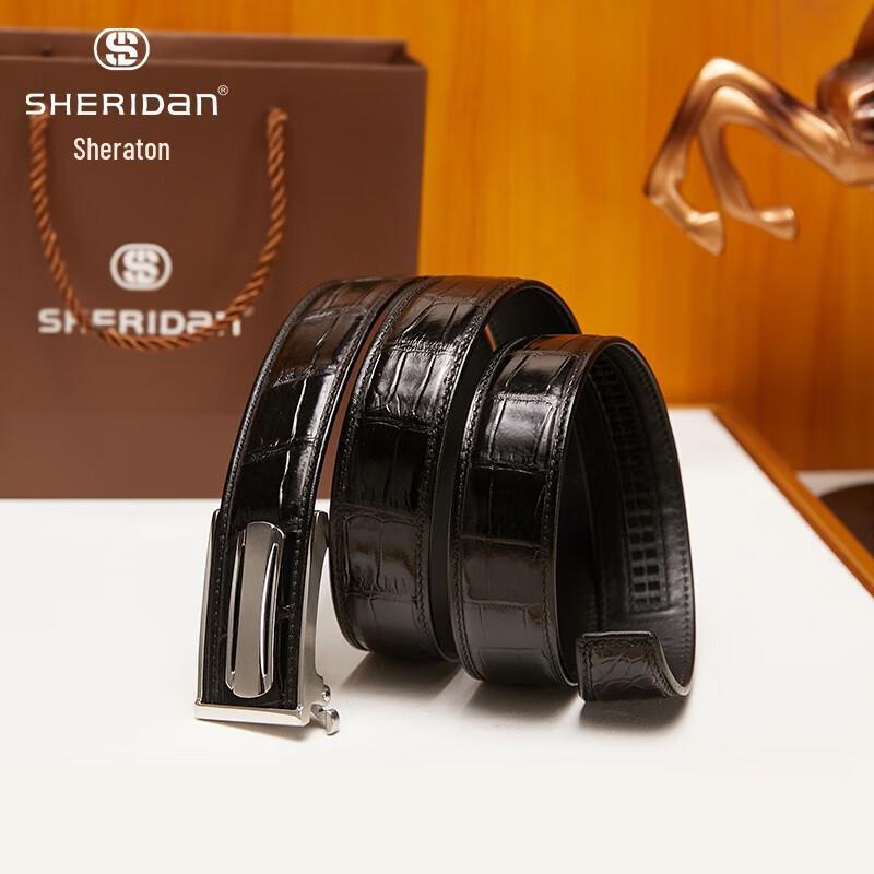 

Мужской кожаный ремень Sheridan с автоматической пряжкой