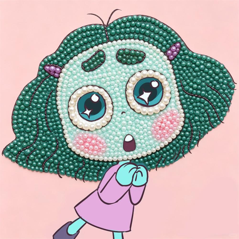 

Disney Pearl Painting Pearl Aesthetic Momo for Beginners and Adults, DIY Pearl Diamond Art Painting Kit for Home Wall Decor Gifts 30x40