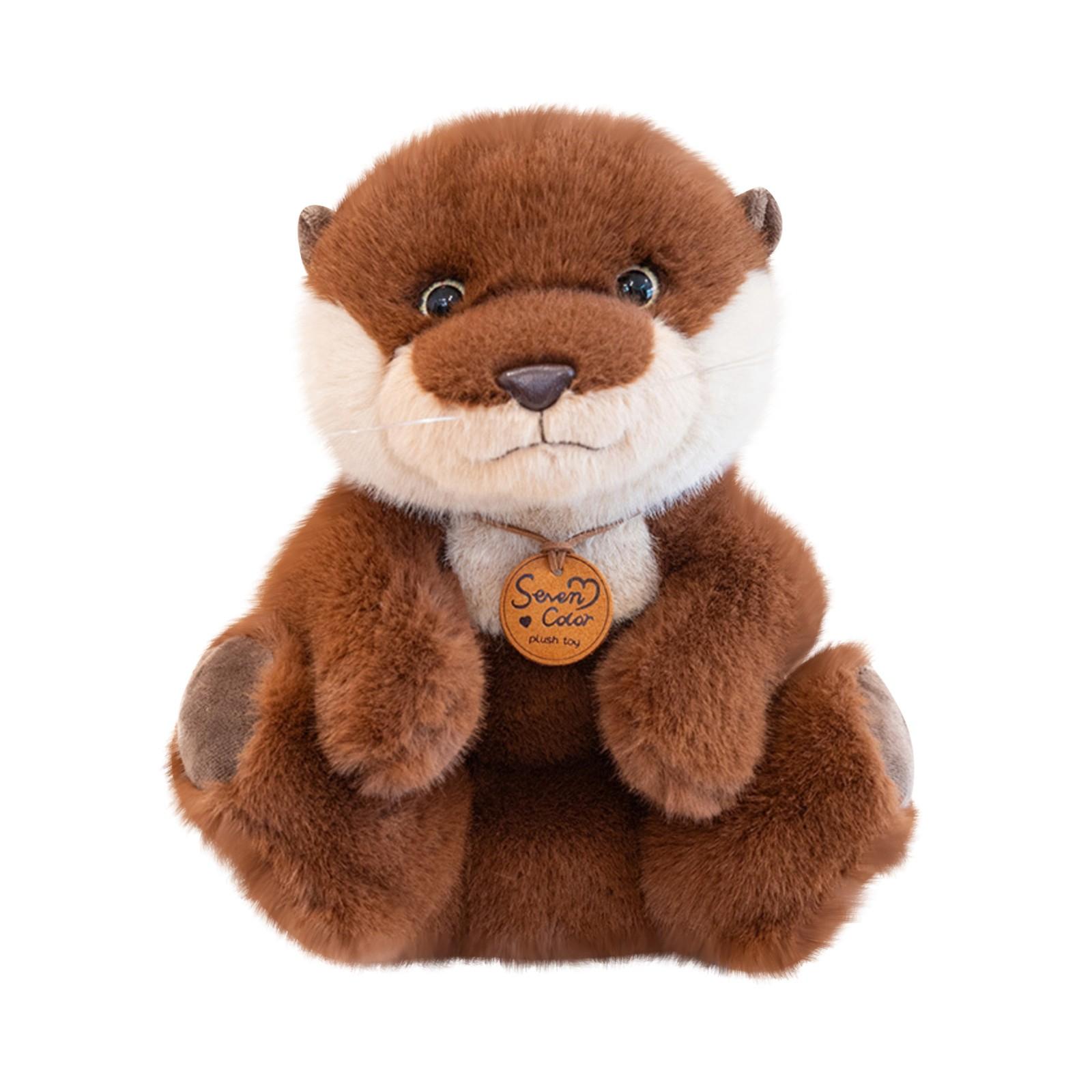 

Кукла-животное из семи цветов, милая мультяшная кукла-животное, декоративные аксессуары, подарочная кукла 26CM коричневый