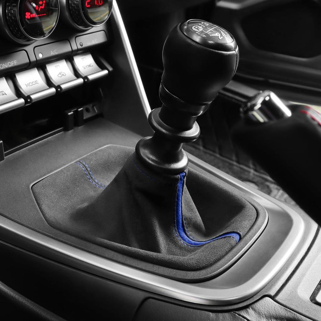 KUNGKIC MT Toyota GR86 ZN8 Subaru BRZ ZD8 2021-2024 Mieszki zmiany biegów Styl Alcantara Zamsz