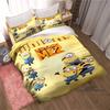 Cartoon (Despicable Me) Printed Bedding Set — Duvet Cover & Pillowcase Set — A Deluxe Gift for Teens, Girls, and Boys