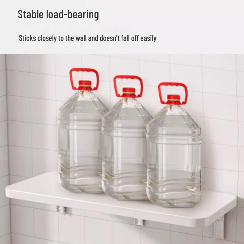 Hopfällbar väggmonterad köksförvaringshylla