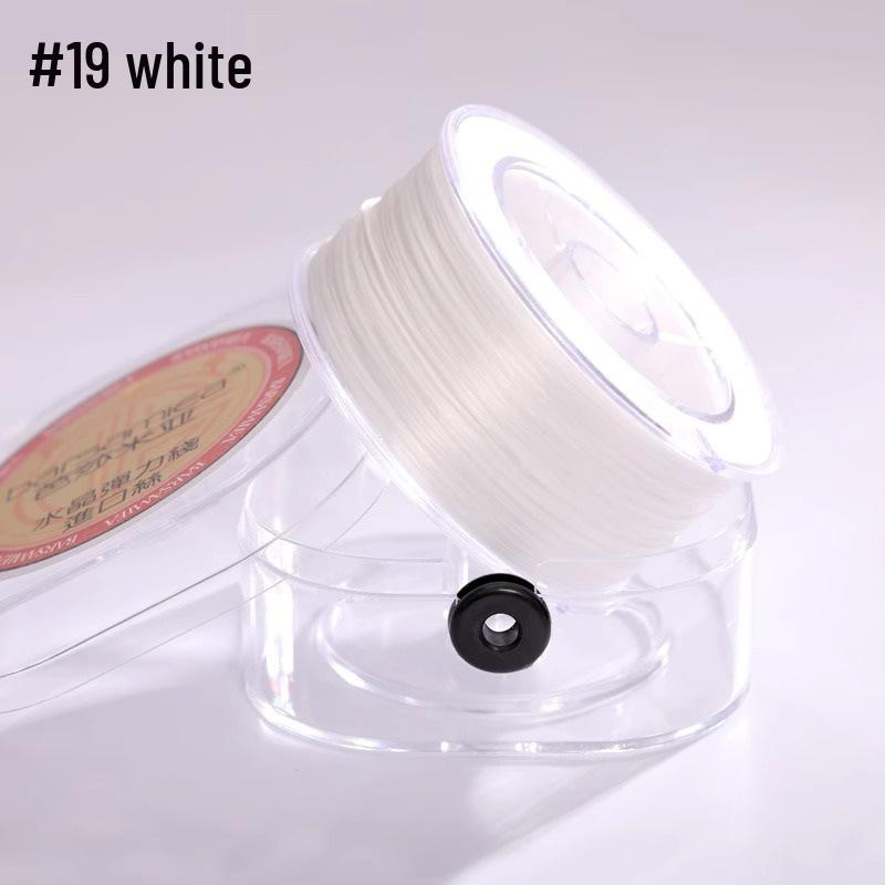 Imported Japanese Elastic Bracelet Cord - Durable Rubber Beading Line for Crystal Wenwan Beads